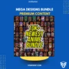 Mega Bundle de 10,000 Diseños Anime