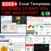 أكثر من 5000 قالب إكسل مميز للأعمال